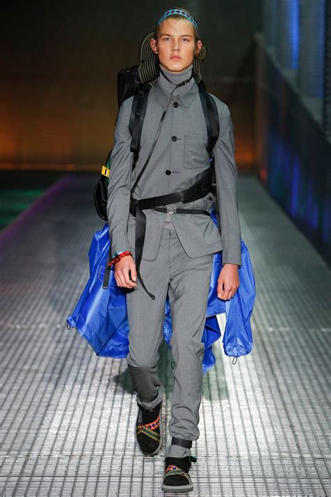 prada runway motion|vogue runway prada menswear.